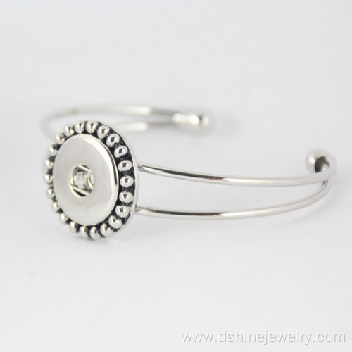 Noosa Snap Bracelet For Lady DIY 18mm Button Cuff Bangle